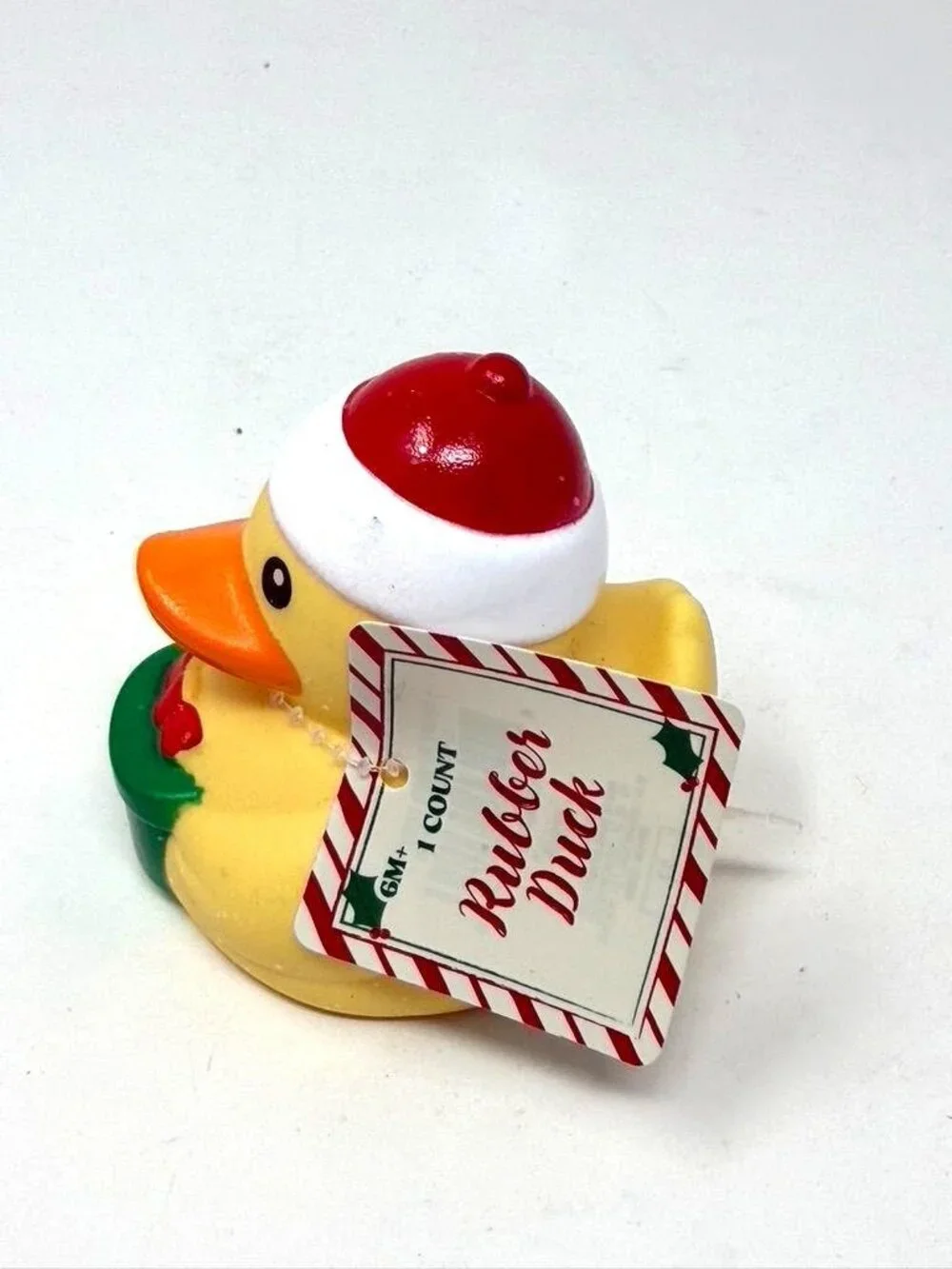 Target Holiday Rubber Ducks Decor White Snowman Yellow Santa Hat Pink Candy Cane